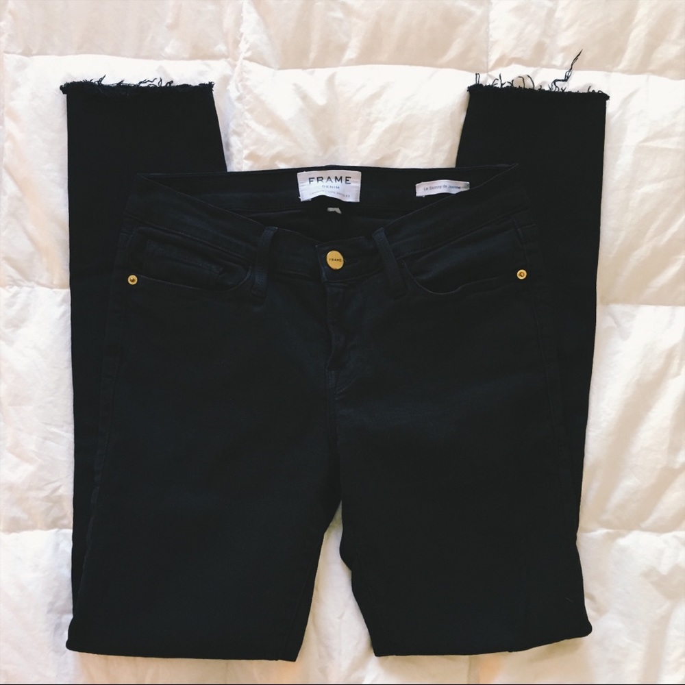 Frame Le Skinny de Jeanne Black